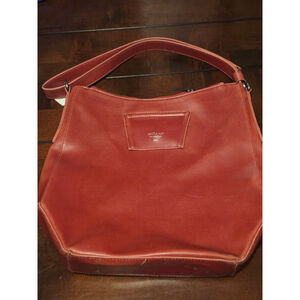 Women's Matt & Nat Red Vegan Leather Shoulder Bag hand purse